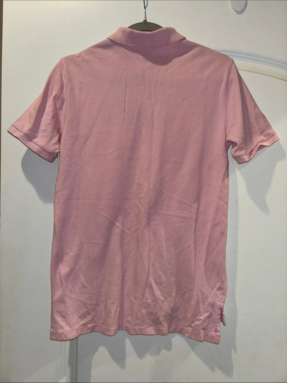 Ralph Lauren Light Pink Short-Sleeve Polo with Navy Pony